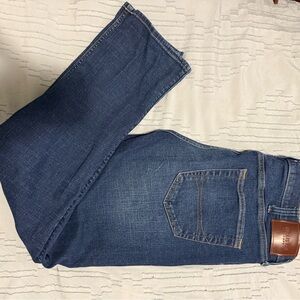 Hollister Men's Dark Blue Slim Straight Jeans